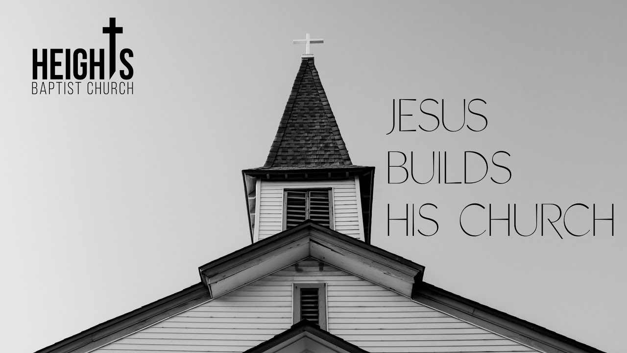 Jesus Builds His Church (06/28/2020 Sunday morning live stream)