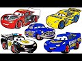 Draw LIGHTNING McQUEEN, CRUZ & DOC - Compilation . Drawing and Coloring for Kids | Tim Tim TV