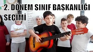 2. Dönem Sınıf Başkanlığı Seçimi (Başkan Kim oldu?)