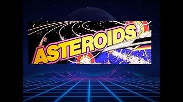 Asteroids Arcade (1979 Atari) - Demo