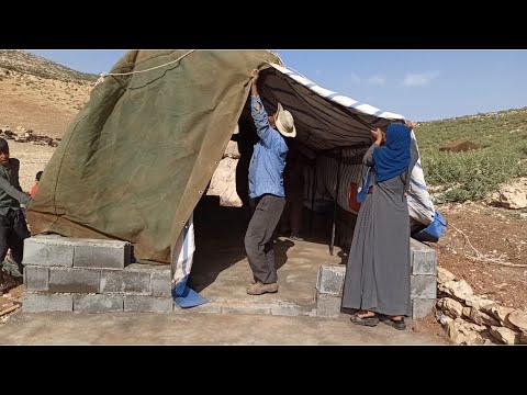Nomadic Life In Iran How Nomads Make Their Tent House