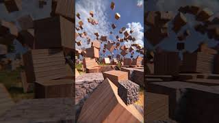 Minecraft Rtx 132% Weird Gravity #Shorts