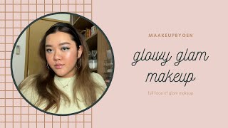 Glowy Glam Makeup