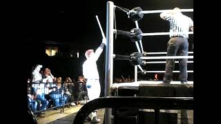 King Sheamus blasts Morrison with a kendo stick