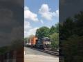 NS 1107 leads NS 277 at CP 304 in Swanton Ohio with a nice K5LLA #norfolksouthern