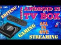 Greva android 13 tv box  all in one box