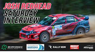 2026 Narooma Rally - Josh Redhead Saturday Service Interview