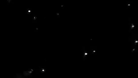 Nanoparticle Tracking Analysis: Polystyrene particles moving under Brownian motion