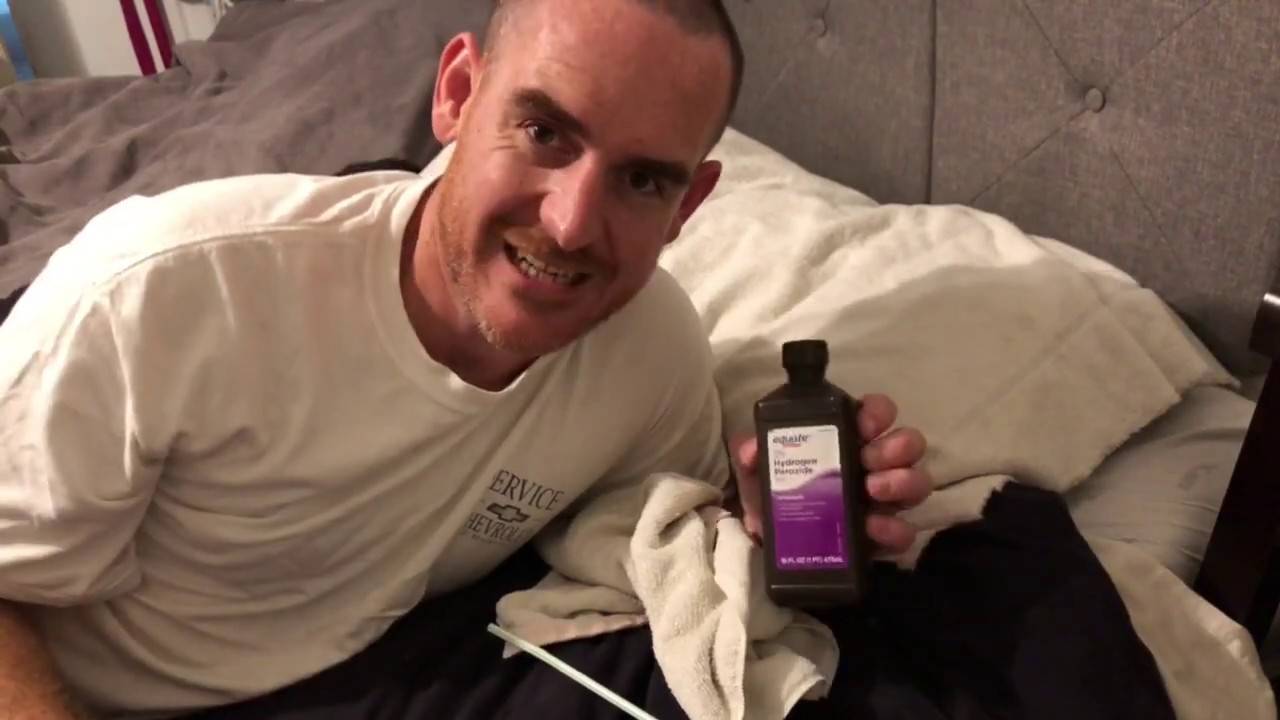 How To Put Hydrogen Peroxide In Ears Youtube