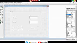 How to Create Login Form in VB 6.0 ||No DataBase ||VB 6.0 Tutorial || #Bengali_Version