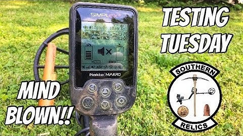 Testing Tuesday NOKTA MAKRO Simplex Episode 2 METAL DETECTING