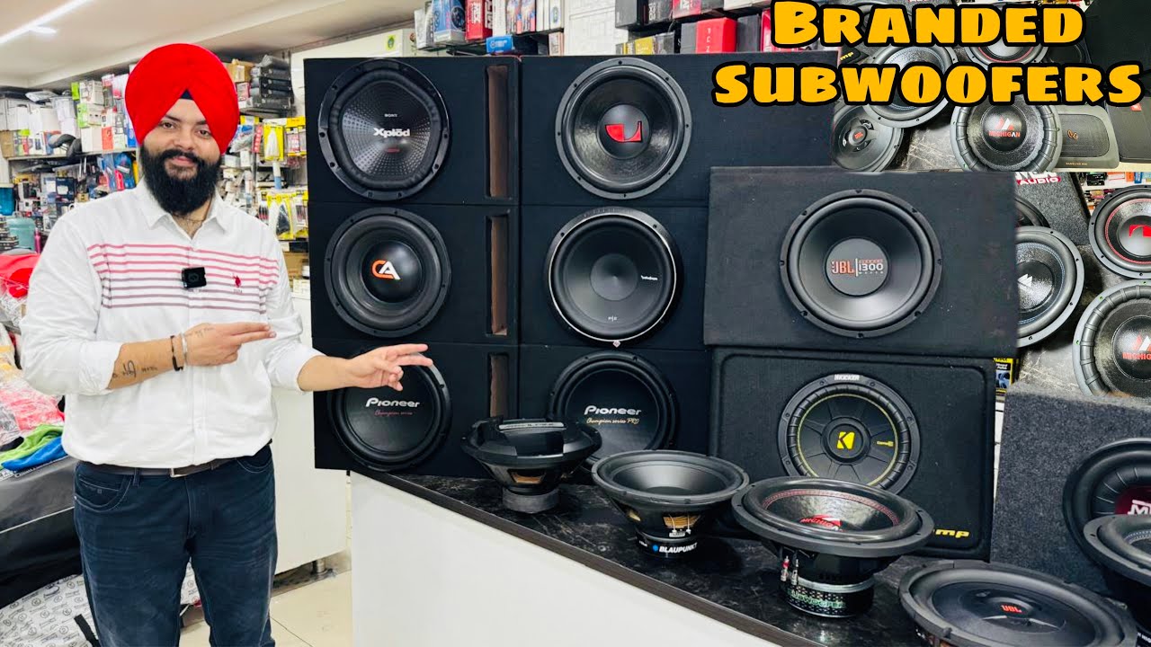 2600/- Rs Branded Subwoofer | Pioneer,kicker,Rockford,JBL & Sony | Car Planet | Modified Club