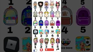 character #shorts #game #tocaboca #tocalifeworld #robolx