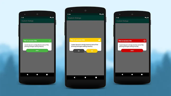 Android Custom Alert Dialog | Android Studio | Java