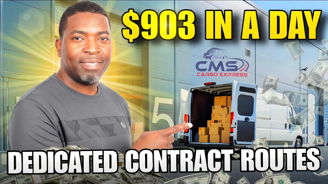 How I Earn $903 in A Day in Cargo Van Business - YouTube