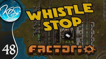 Whistle Stop Factorio Ep 48: BRINGING COPPER HOME - Mod Spotlight, Let