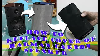 DIY-How to Make a Cover of Harman/Kardon Speaker
