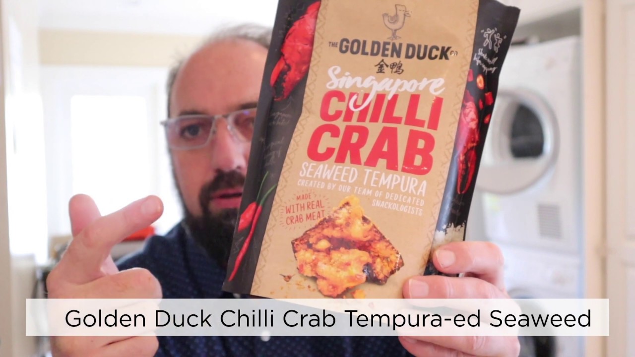 🇸🇬 Golden Duck Singapore Chili Crab Seaweed Tempura YouTube