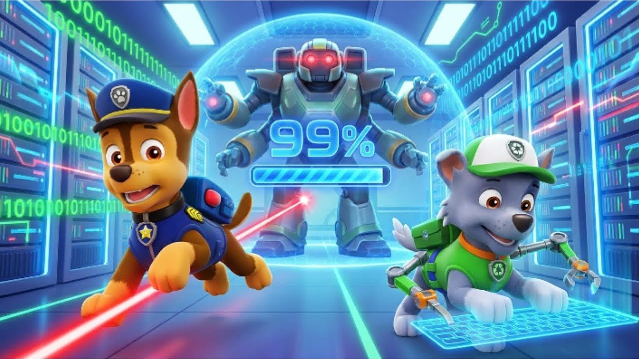 PAW Patrol: Future Rescue – The City Hall Hack! 🤖💻 | Robot Glitch, Laser Mazes & Coding Rescue!