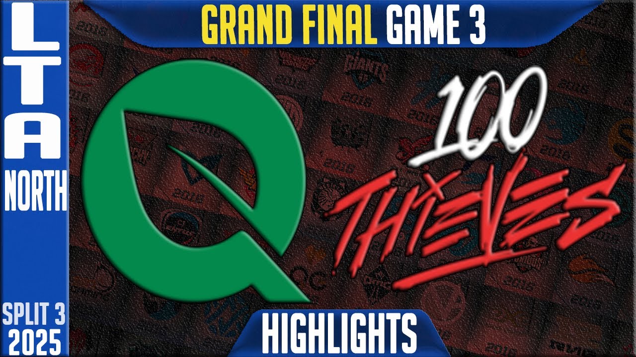 FLY vs 100T Game 3 Highlights | LTA North Grand Final Playoffs 2025 | FlyQuest vs 100 Thieves