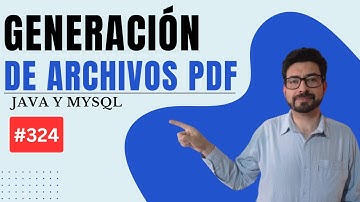 324  📊📂 Generación de PDF con MYSQL y JAVA 📂🖥️ Carrito electrónico JAVA Y MYSQL #54 📂📊