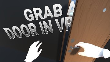 How to make a door in VR - Unity tutorial