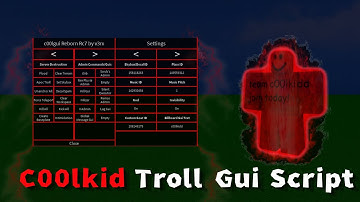 Coolkid Gui Script Showcase - ROBLOX EXPLOITING