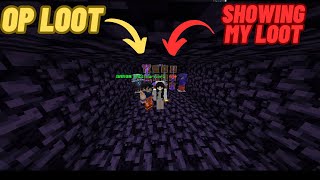 SHOWING MY MONTHLY AND OP LOOT IN APPLEMC: DEADLIEST MINECRAFT SERVER