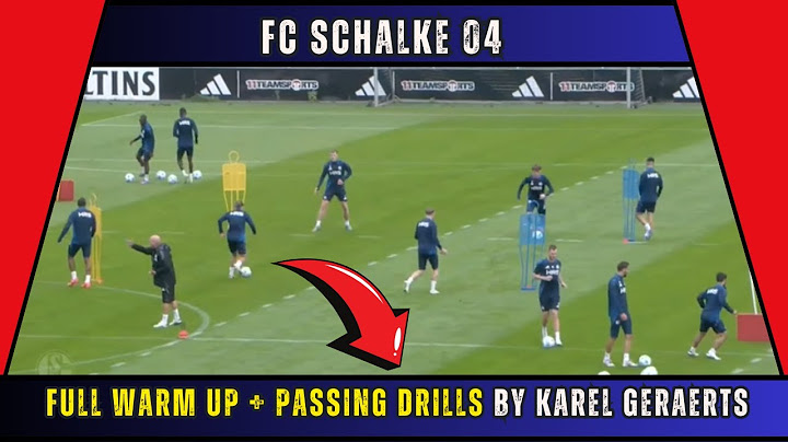 🎯Full Warm Up + Passing Drills by Karel Geraerts / FC Schalke 04