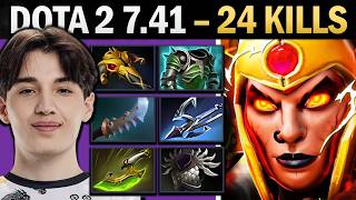 Legion Commander Dota 2 7.41 with 24 Kills and 1000 GPM - Dota 2 Gameplay
