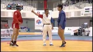 2013 Asian Sambo Championships Final  : (MGL) vs (KAZ)