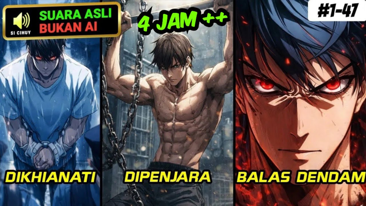 FULL 4 JAM++ ⁉️ DIKHIANATI SAHABAT, PENJARA MENGUBAH SEGALANYA || Alur Cerita Manhwa ch 1-47