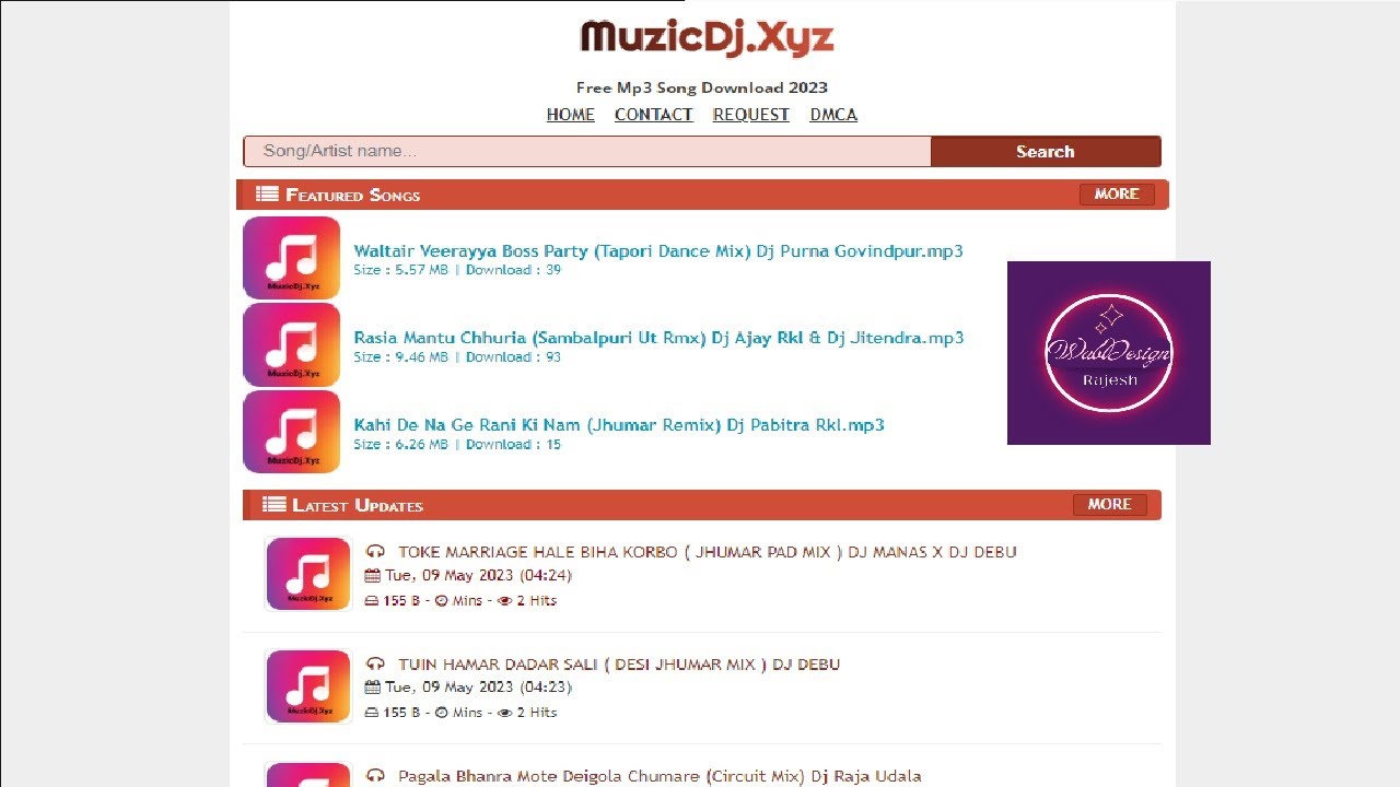 New Wapkiz MuzicDj Templates Download Now 2023 WabDesign 0.1