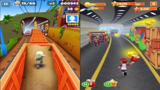 Subway Surfers Vs Bus Rush screenshot 3