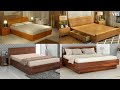 Modern Wooden Bed Design | Double King Size Storage Bed Design | Master Bedroom Furniture