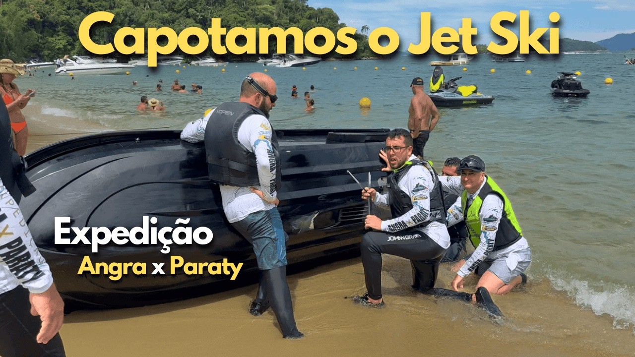⚠️ DEU PROBLEMA! Fizemos um RESGATE no Meio do Mar na Expedição Angra x Paraty!