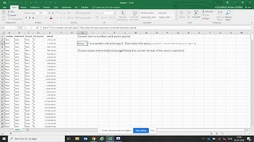 Excel tip 2: Convert text to number with paste special