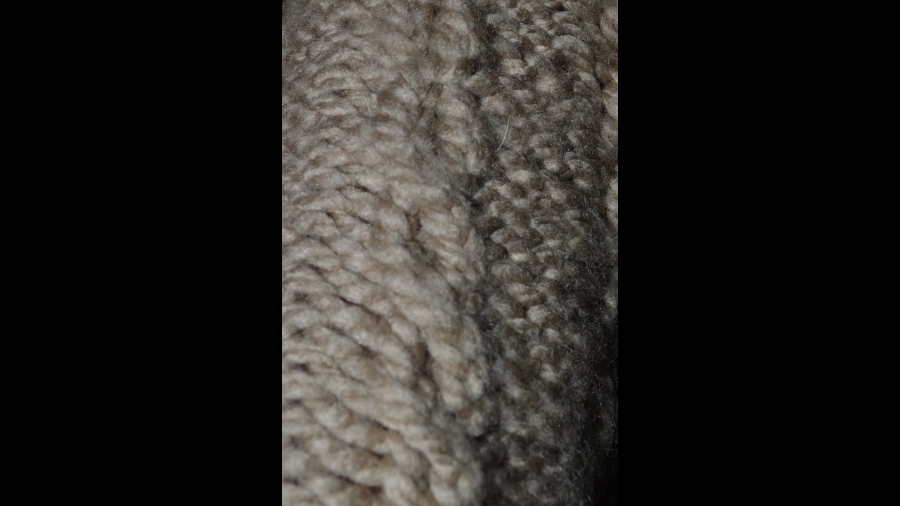 How to Loom Knit 2 Stitch Right Cable Twist - YouTube