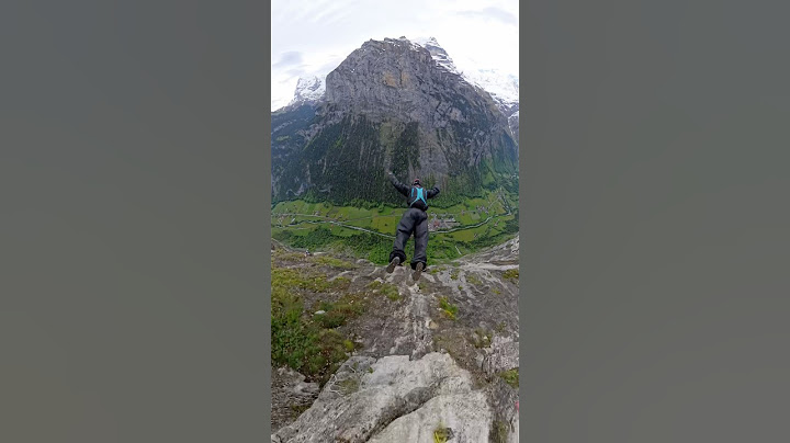 wingsuit fly by with Yannis #adrenaline #adventure #flying #summer #mountain #mountains #swiss