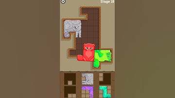Puzzle Cats - Gameplay Walkthrough (iOS & Android) Stage 18 #shorts #games #funny
