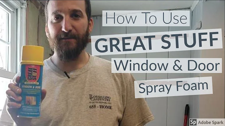 How To Use Great Stuff Window & Door Spray Foam