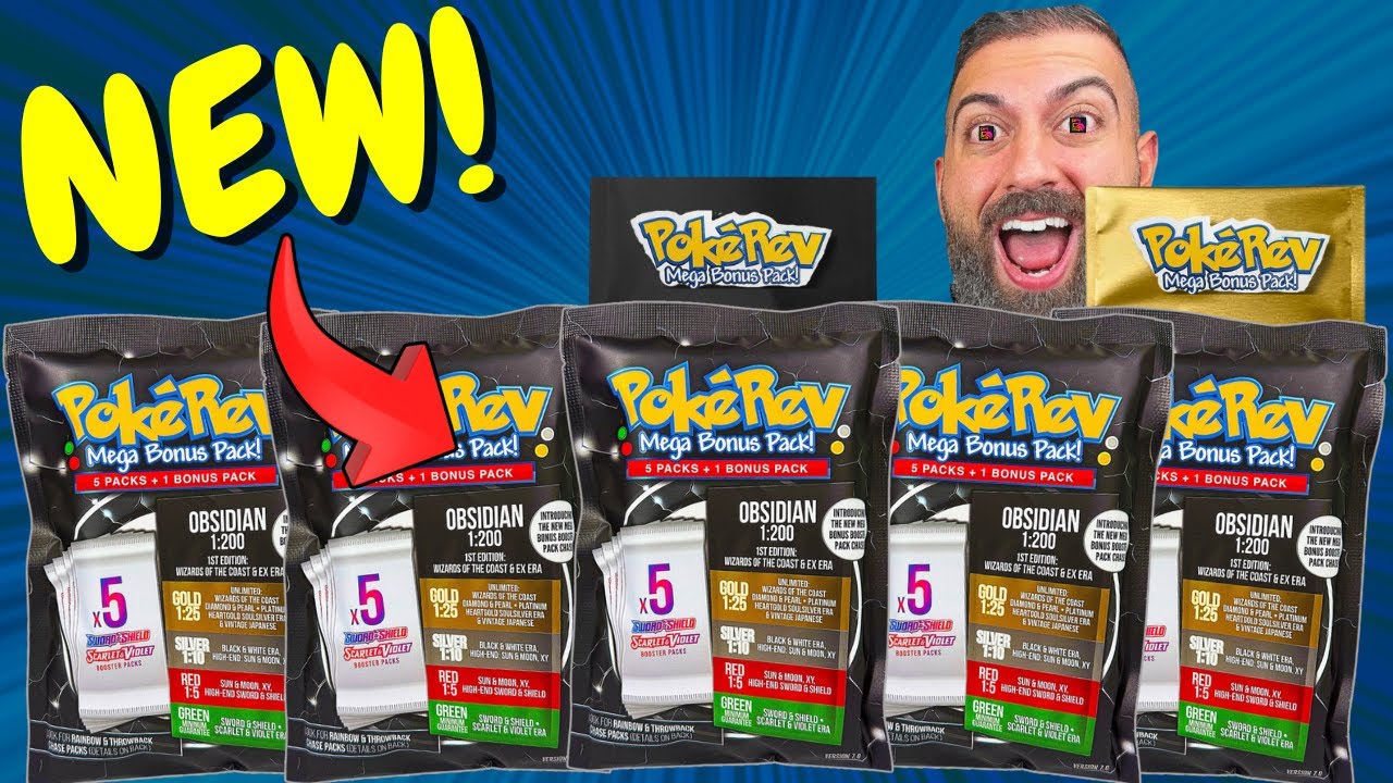 NEW PokeRev 7.0 Mystery Pack Opening, Obsidian Edition!
