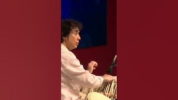 Ustad Zakir Hussain Ji | Solo Snippet | Teentaal #shorts #tabla #solo