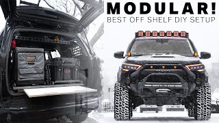 BEST Camping & Overland Storage Setup  ESPECIALLY for daily drivers! | Modular & Customizable!