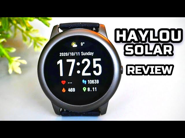 Mvsdimports - Smartwatch Haylou LS05 Solar, Bluetooth 5.0