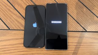 Galaxy Note 20 Ultra vs iPhone 15 Pro Max BOOTUP TEST