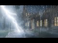 Rain & Thunder Sounds for Sleeping ⚡ Deep Sleep Rain Ambience