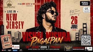 Vishal Mishra Live Concert in New Jersey 2026 | Atlantic City NJ | Book Tickets Now!