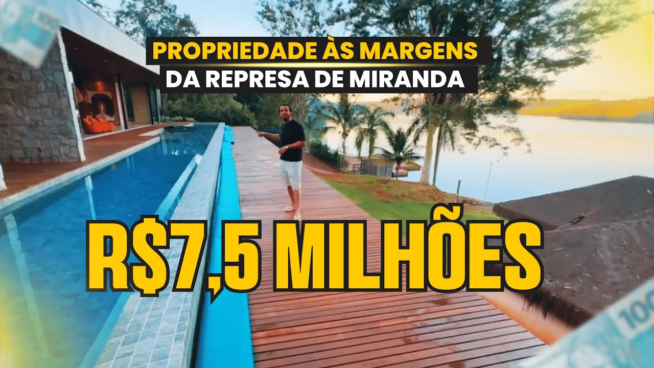 Essa Casa de R$ 7,5 Milhões na Represa de Mirada Vai Fazer Você Repensar Sua Vida… 🏞️💰