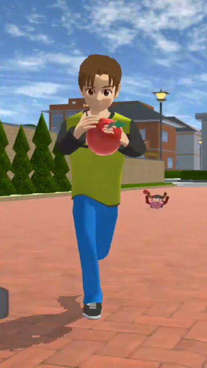 The toddler is running away from the bridge to k#sakuraschoolsimulator ##shortvideo #viralvideo #